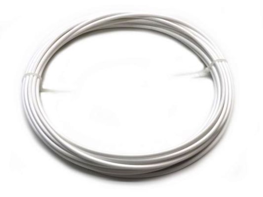 Plastique fil a souder PE-HD 4mm Ronde Blanc (RAL9010) 10 Mètres